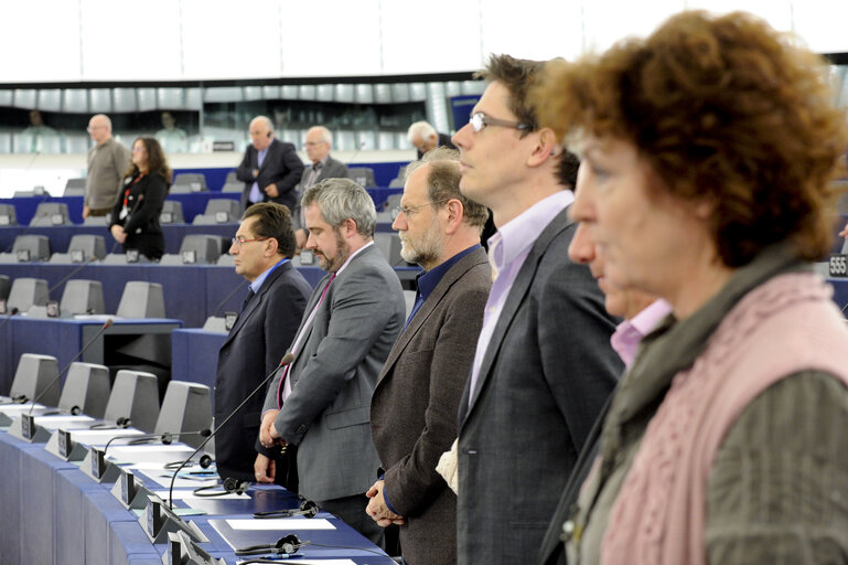 Foto 10: Opening plenary session in Strasbourg, week 46