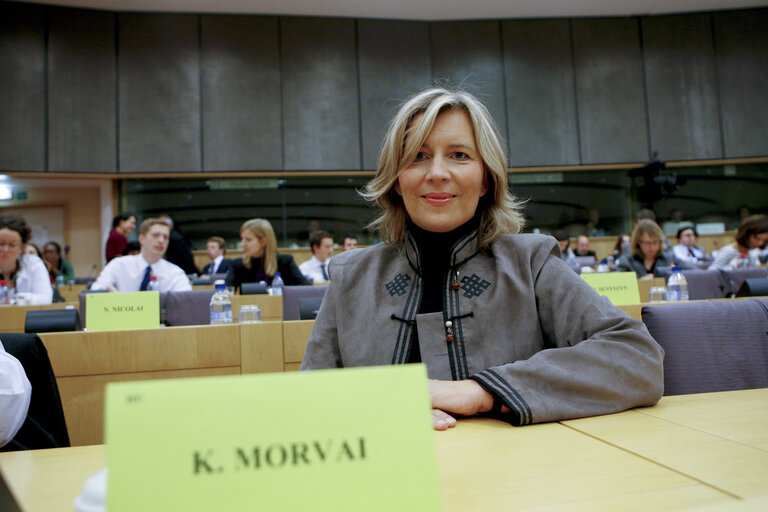 Fotografie 2: MEP Krisztina MORVAI