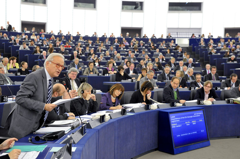 Zdjęcie 14: MEP in Plenary Session in Strasbourg - Week 46