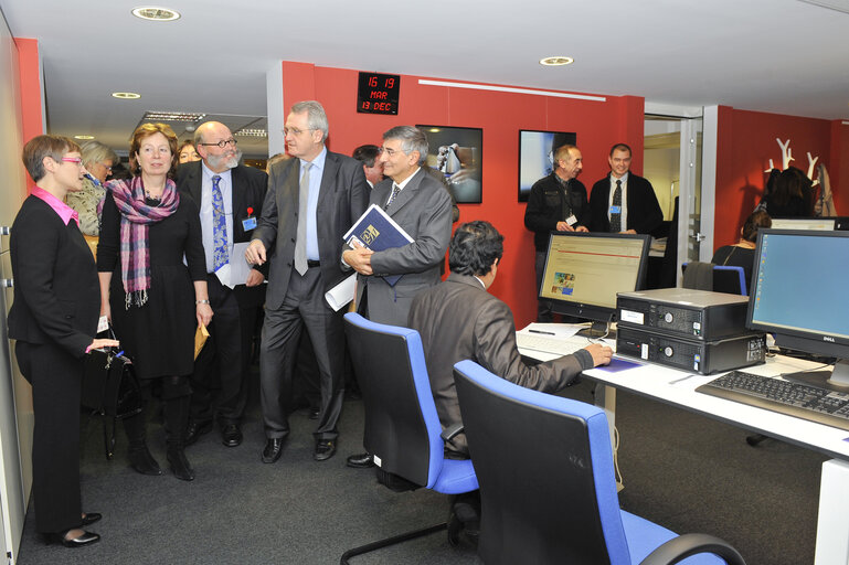 Foto 10: Official opening event of new premises of Library Reading Room and ITEC service desk