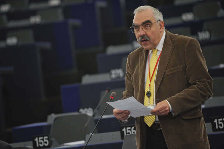 Fotografie 27: Plenary Session in Strasbourg week 46