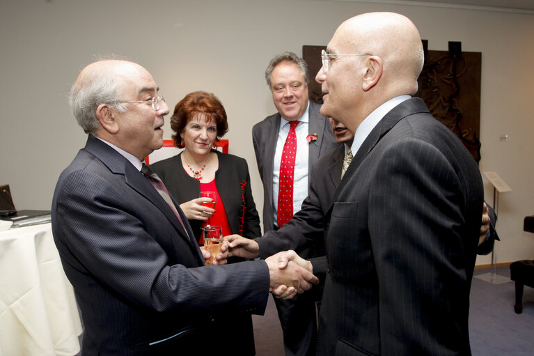 Fotografia 1: Visit of the President of the Cypriot Parliament to the EP