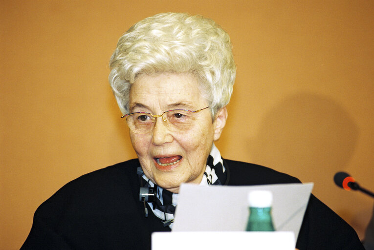 EPP Group meeting with Chiara LUBICH