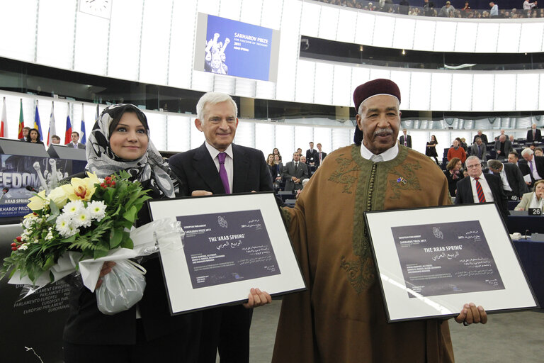 Suriet 2: Sakharov Prize 2011: Presentation of the 2011 Sakharov Prize  on behalf of the Arab Spring