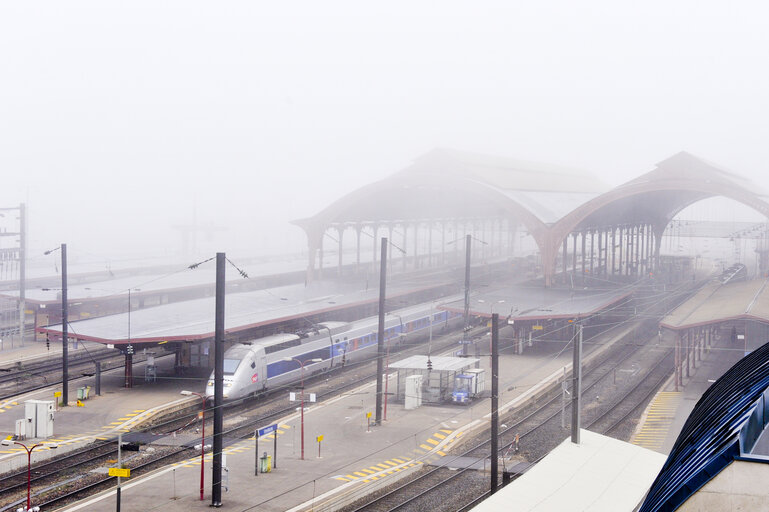 Fotografija 39: Railway station of Strasbourg