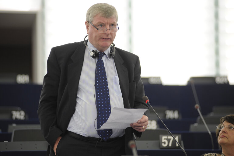 Fotografija 6: MEP in Plenary session in Strasbourg - week 39