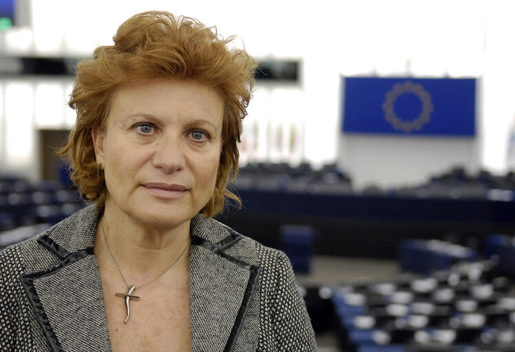 Maria Grazia PAGANO MEP in Plenary Session in Strasbourg.