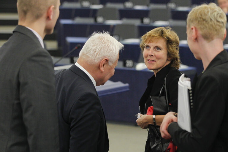 MEPs during plenary session in Strasbourg, week 39