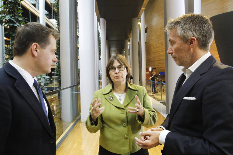 Fotografia 10: Meps from Denmark members of the Group of the Alliance of Liberals and Democrats for Europe