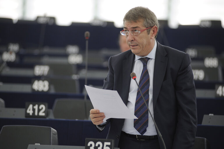 Photo 21: MEP in Plenary session in Strasbourg - week 39