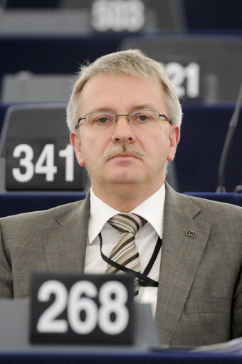 MEPs during the Plenary Session in Strasbourg - week 37  - Famine in East Africa