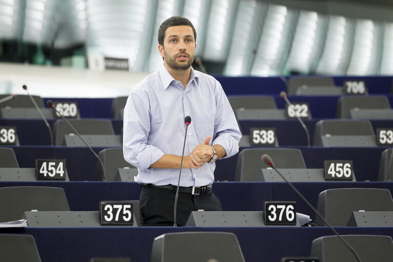 Billede 39: MEPs during plenary session in Strasbourg, week 39