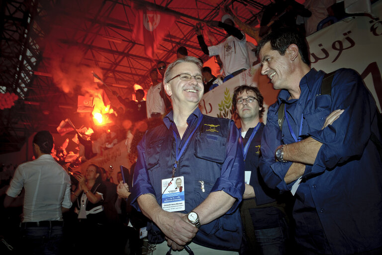 Fotografie 40: Mission to monitor the upcoming elections for a Constituent Assembly in Tunisia