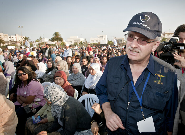 Fotografie 48: Mission to monitor the upcoming elections for a Constituent Assembly in Tunisia