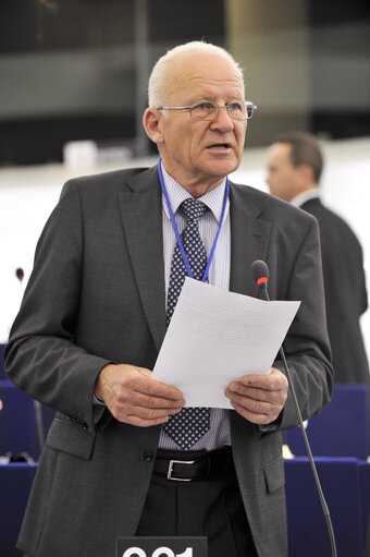 Fotografie 36: MEPs during plenary session in Strasbourg, week 39