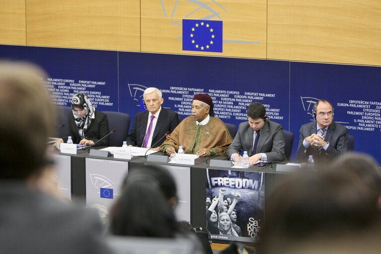 Zdjęcie 3: Sakharov Prize 2011, press conference