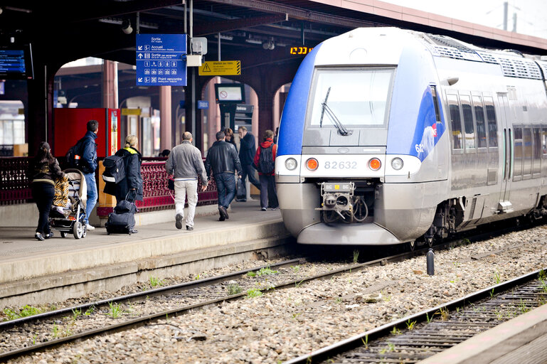 Nuotrauka 3: Railway station of Strasbourg