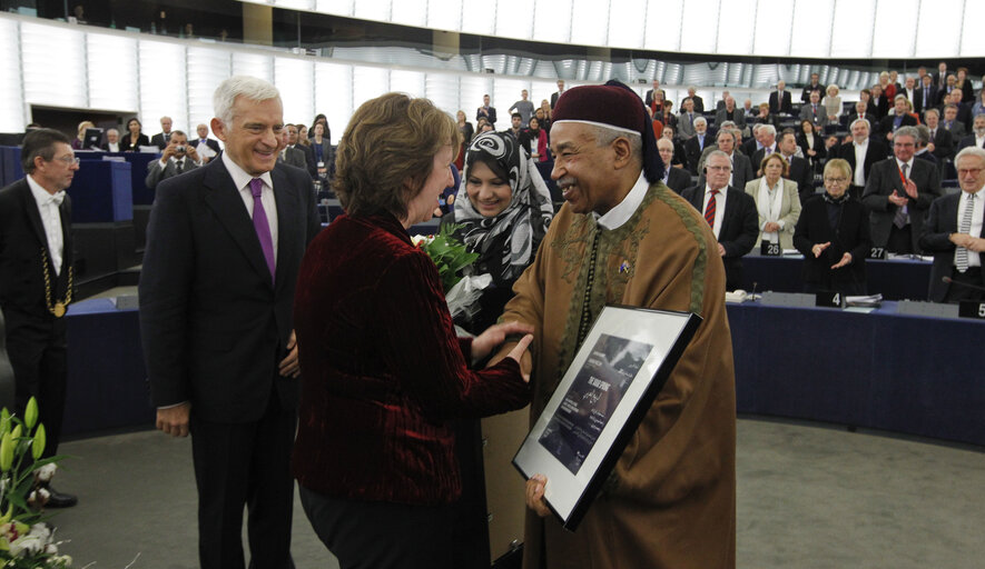 Suriet 1: Sakharov Prize 2011: Presentation of the 2011 Sakharov Prize  on behalf of the Arab Spring