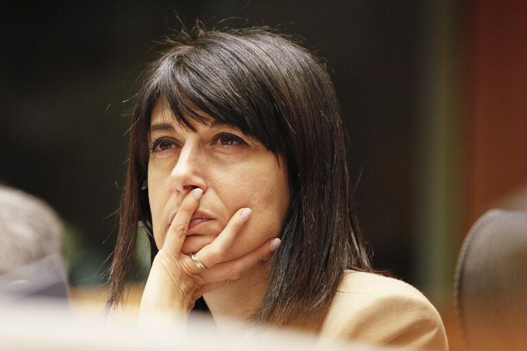 Photo 26: Meps in the hemicycle in Brussels, week 48 - Prepration for the European Council