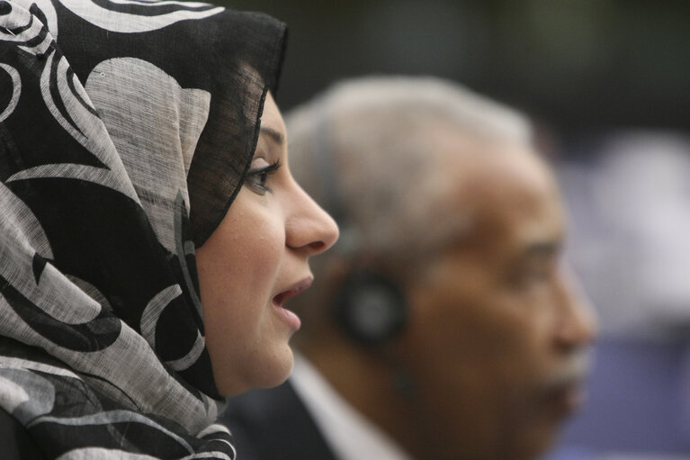 Fotografie 6: Sakharov Prize 2011. Arab Spring. Meetings with EPP GROUP