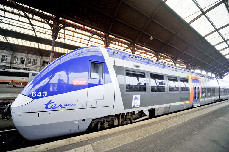 Foto 29: Railway station of Strasbourg