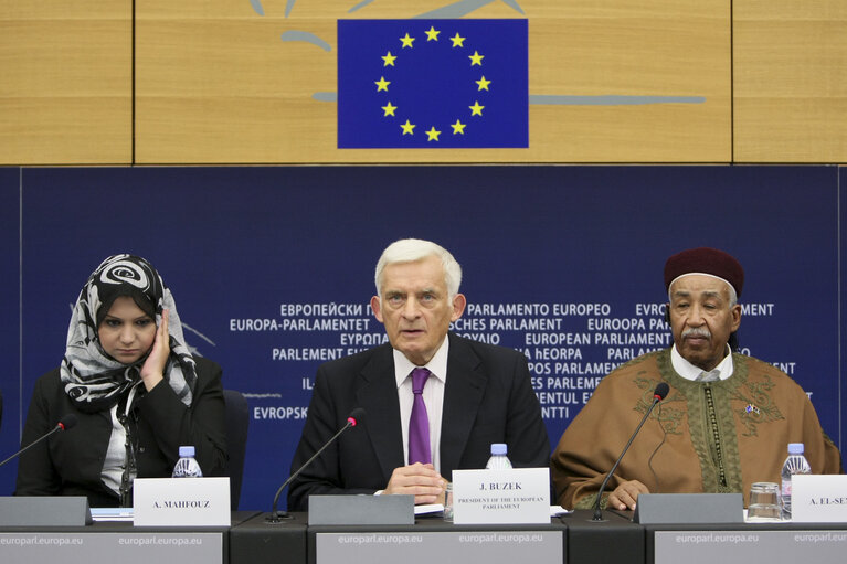 Zdjęcie 17: Sakharov Prize 2011, press conference