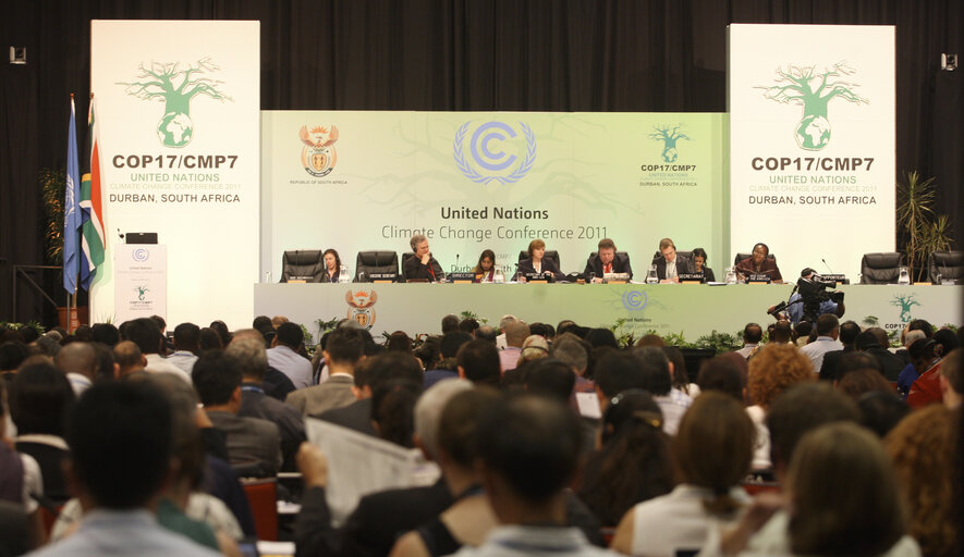 COP17. Climate Change Conference 2011 in Durban