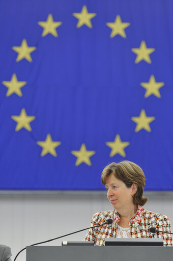 Fotogrāfija 15: MEP in Plenary Session in Strasbourg - Week 43