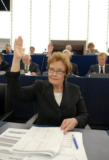 MEP Eva-Riitta SIITONEN in Plenary Session