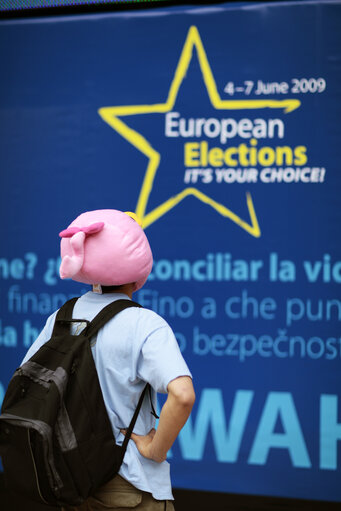 Open Days at the EP in Brussels.