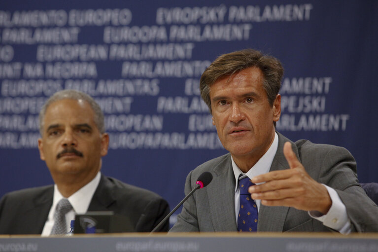 Press Conference EU-US strategy against Transnational Crime