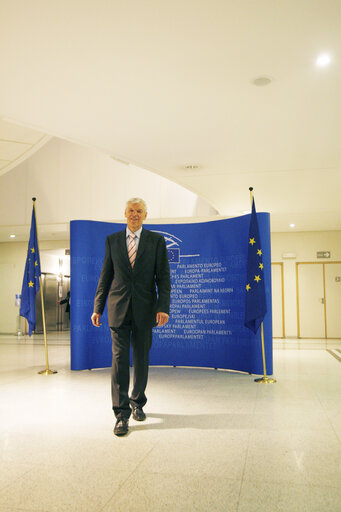 Fotografia 1: Justas Vincas PALECKIS MEP at the EP in Brussels.