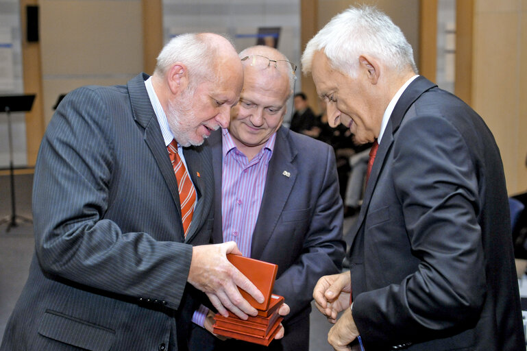 Valokuva 5: Opening of the Tribute to Hevelius exhibition.