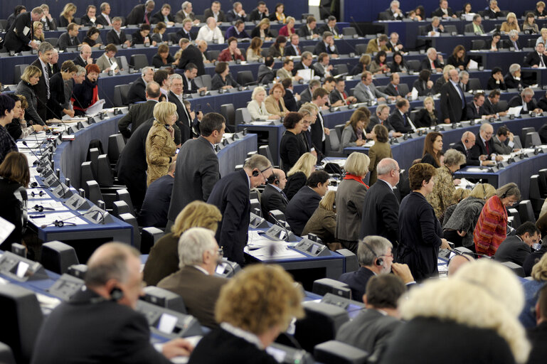 Fotografia 9: Plenary session in Strasbourg, week 43