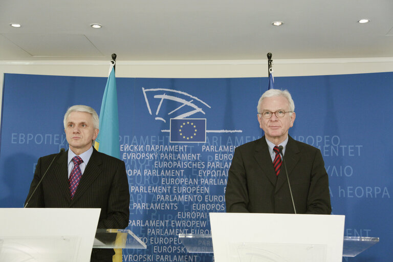 Fotografie 2: EP President meets with the Speaker of the Ukrainian Parliament