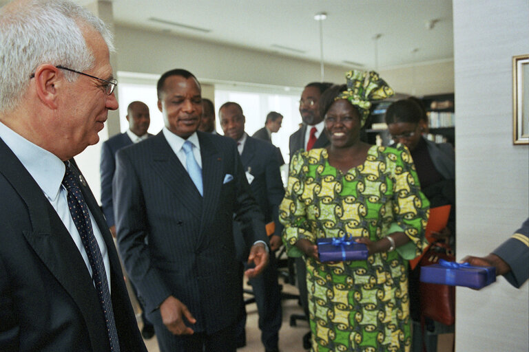 Wangari MAATHAI, 2004 Nobel Peace Prize Winner at The European Parliament