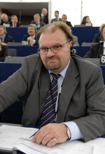 MEP Eugenijus MALDEIKIS in Plenary Session