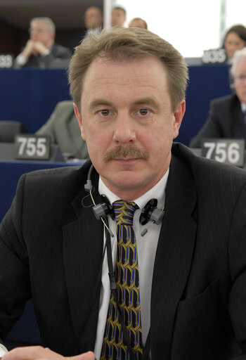 MEP Girts Valdis KRISTOVSKIS in Plenary Session