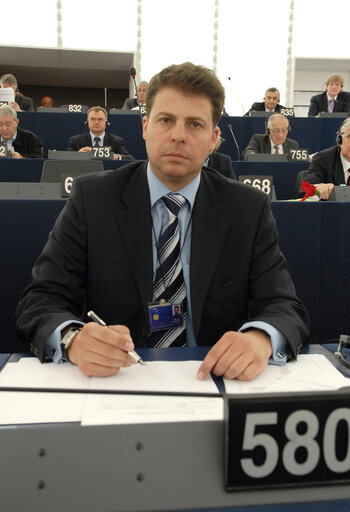 Billede 5: Miroslaw Mariusz PIOTROWSKI MEP in Plenary Session in Strasbourg.