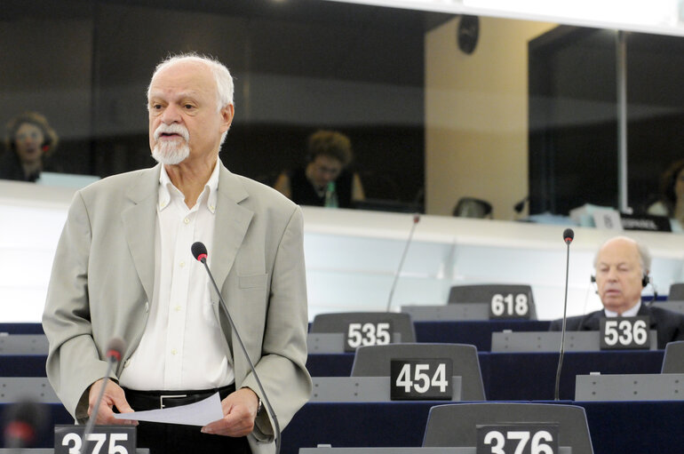 MEPs during the Plenary Session in Strasbourg - week 37  - Famine in East Africa