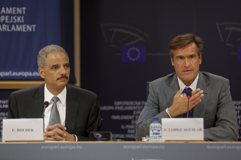 Press Conference EU-US strategy against Transnational Crime