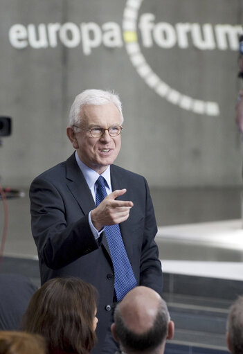 Fotografia 11: EP President at the WDR Europe Forum  Europe without barriers . International Politics