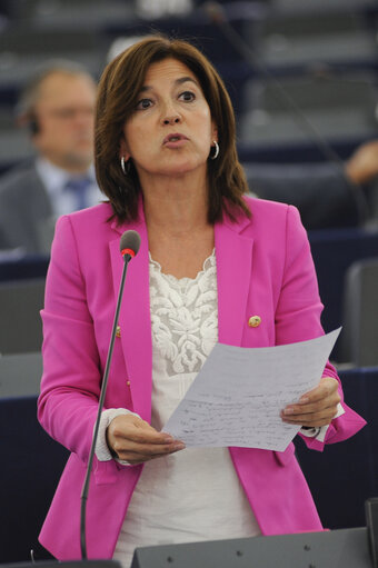 Photo 9: MEP in Plenary session in Strasbourg - week 39