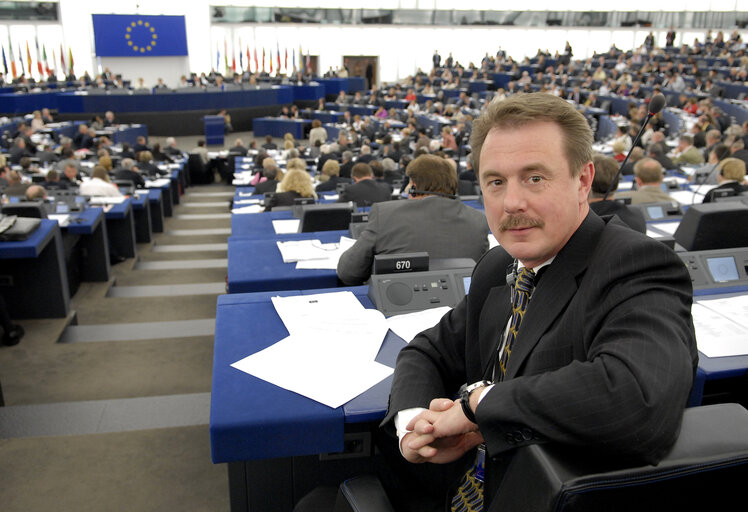 MEP Girts Valdis KRISTOVSKIS in Plenary Session