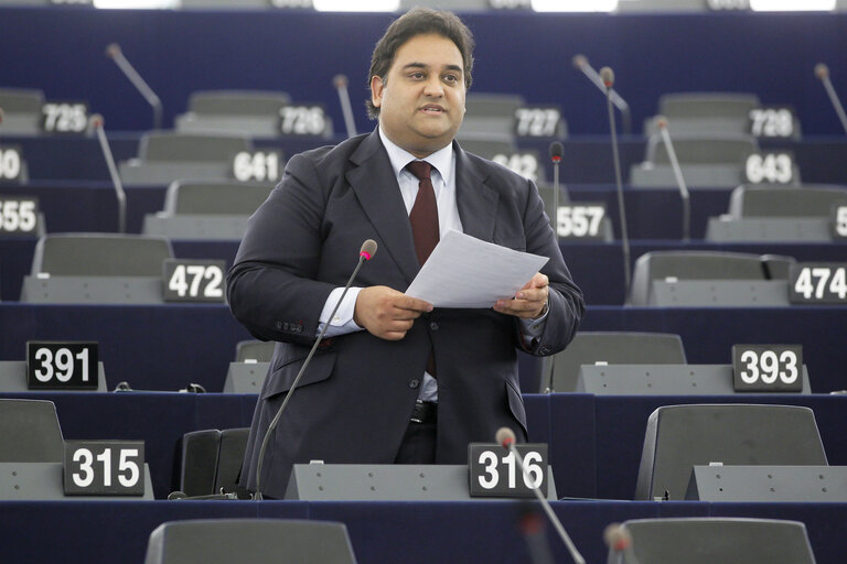 Billede 22: MEPs during plenary session in Strasbourg, week 39