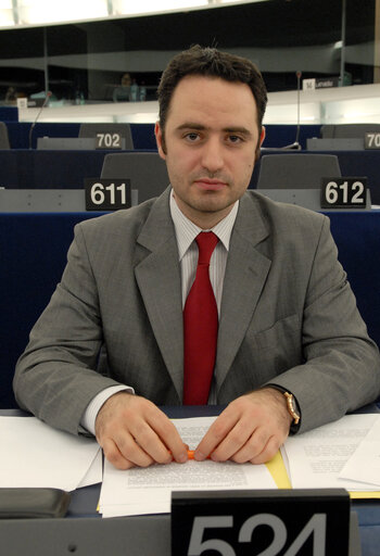 Alexandru NAZARE in Plenary Session in Strasbourg