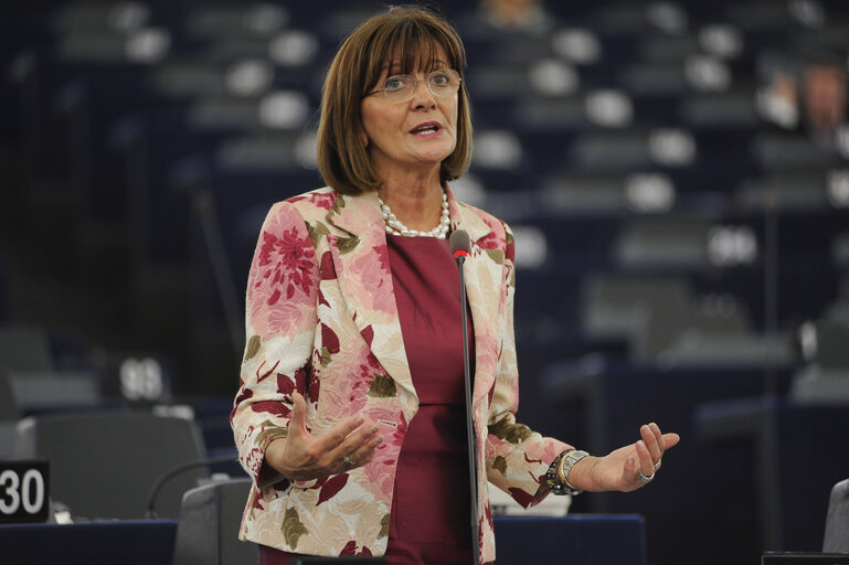 Photo 36: MEP in Plenary session in Strasbourg - week 39