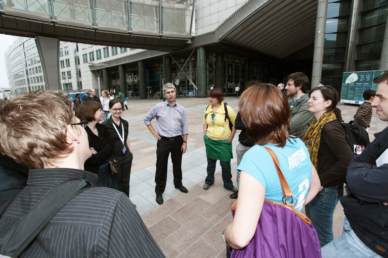 Open Days at the EP in Brussels.