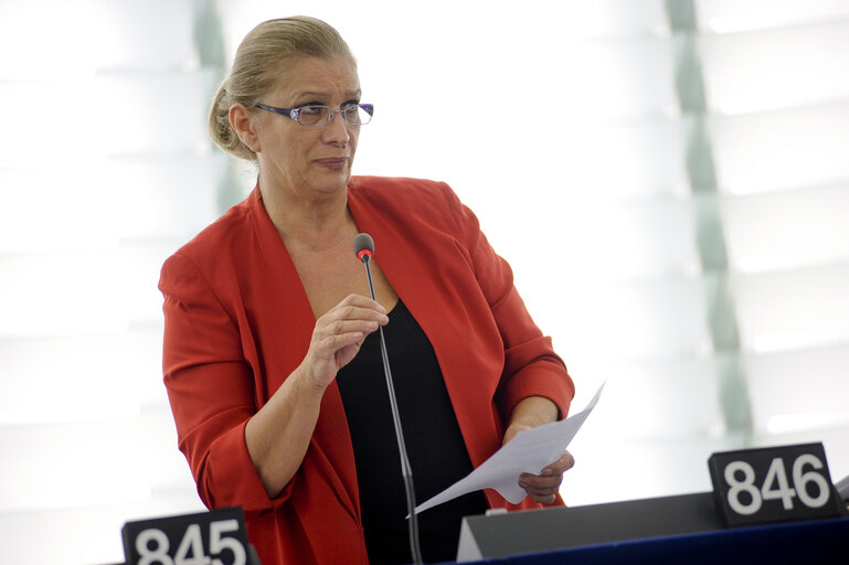 Photo 16: MEP in Plenary session in Strasbourg - week 39