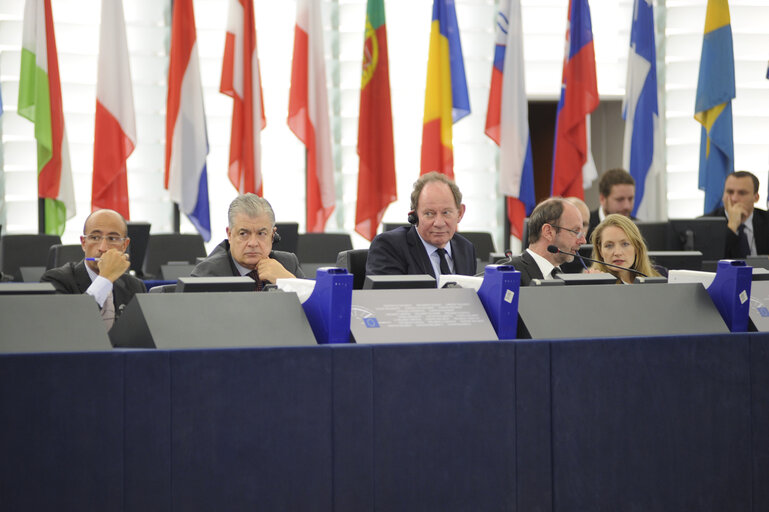 Fotografija 4: MEP in Plenary session in Strasbourg - week 39